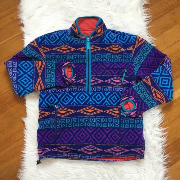 chubbies reversible fleece jacket